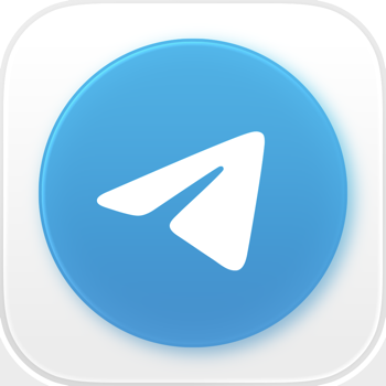 Biểu tượng hỗ trợ qua Telegram